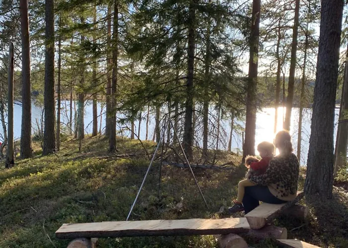 Campingplads Svevetelt Pa Privat Holme Kongsvinger